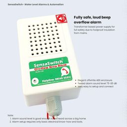 SensaSwitch Water Tank Overflow Alarm Bell Model -OBS (Fixed Volume Beep Sound), Water Sensor with Wire Roll (90 feet) image 2
