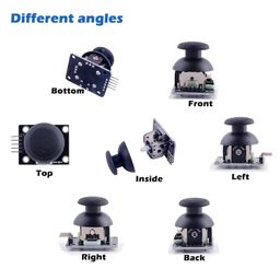 Wishiot PS2 Joystick Axis Sensor Module Game Controller Joystick Breakout Module for Arduino image 2