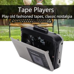 worem Portable Tape Recorder, Compact Size Cassette Player for Radio Programs and Playing Tapes image 2
