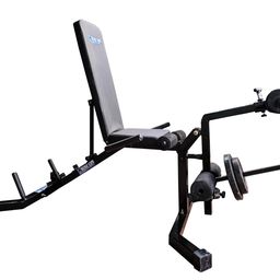 RISE UP ™ Leg Extension & Curl Machine , with Adjustable Bench 2/2 Iron Frame ( Capacity 250 kg ) image 1