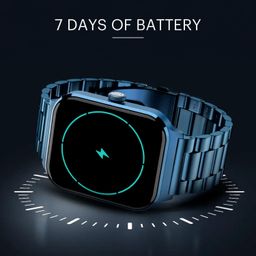 Noise Canvas Smart Watch with 1.96" Vivid Display, Functional Crown, BT Calling, 150+ Watch Faces, AI Voice Assistant, Health Suiteᵀᴹ, 100+ Sports Modes, IP67, Upto 7 Days Battery (Elite Black) image 5