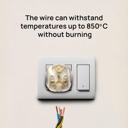 north-west Wipro Northwest 16 Amp 3-Pin Plug Top with Solid Brass Pins and an Indicator | Suitable for AC, Geyser, Microwave etc.| Made of FR Grade Polycarbonate (Pack of 1, White) image 4