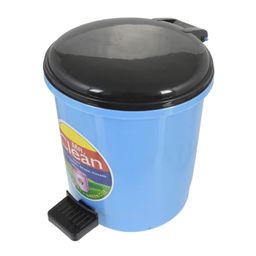 Kuber Industries Table Top Desk Garbage Dustbin Trash for Office Home Work Place,2 LTR(Blue) image 1