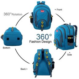 rozen Large 50 LITERS Combo School & Lunch Bag for Class 5-12 Large Multipurpose Backpack for Students, Water Resistant, Unisex Design, Stylish & Durable image 2