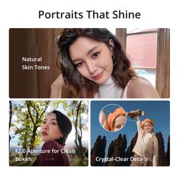 DJI Osmo Pocket 3 Creator Combo, Vlogging Camera with 1'' CMOS & 4K/120fps Video, 3-Axis Stabilization, Face/Object Tracking, Fast Focusing, Mic Included for Clear Sound, Small Camera for Photography image 3