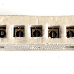 litost Litost® 5 Way 63A Ceramics Terminal Blocks High Temp Porcelain Ceramic Connectors Pack of- 3 image 2
