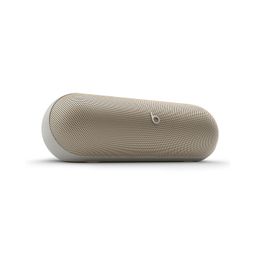 Beats Pill – Wireless Bluetooth Speaker and Portable Charger via USB-C – Up to 24 Hours Battery Life, IP67 Water Resistant, Apple & Android Compatible, Built-in Microphone – Champagne Gold image 1