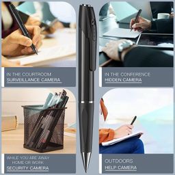 TECHNOVIEW Upgraded 2023 Mini Spy Camera Hidden Pen 1080p Small Nanny Cam Full HD Indoor Outdoor Video Audio Recording Secret Camera Free OTG Cable with[1 Year Warranty] image 3