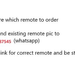 LUCRE 5 Years Warranty Compatible for HAIER AC Remote Self Clean Function Same As [ Your Old Remote Must Be Exactly Same ] (Haier R No. 3) image 2