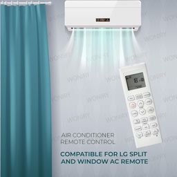 Woniry Air Conditioner Remote Control Compatible for Lg Split and Window AC Remote (AC-36i) image 3