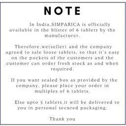 generic (OG) TM Presents SIMPAR I CA Chewable Tablets for Dogs of (10-20 kg)|| (1 Tablet) image 2