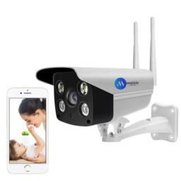 Maizic Smarthome 5MP WiFi Full HD Bullet Camera w/Color Night Vision, Two Way Audio, Siren Alarm, 180 View, Wide Coverage 50 Mtr, IP66 Waterproof, Remote View, SD Card Support Upto 128GB image 1