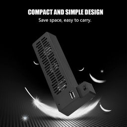 liujaos Game Console Cooling Fan, Cooling Fan Easy to Carry for Xbox ONE X Game Console image 5