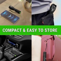 Crasts Metal Led Torch Flashlight Xml T6 Water Resistance 5 Modes Adjustable Focus Rechargeable Torch Handheld Light Zoomable Led Adjustable Focus Tactical Flashlight Pack of-1 (Black) image 5