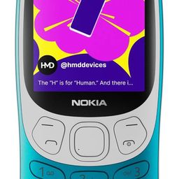 Nokia 3210 4G | All-New Classic Keypad Phone with Dual SIM, YouTube, Scan & Pay UPI, Rear Camera, Wireless FM Radio, MP3 Player, Bluetooth & USB Type C | Scuba Blue image 4