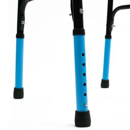 Physiqo Plain Double Bar Frame Balanced Adjustable Adult Walker For Men/Women(Multicolor,Design 29 image 3