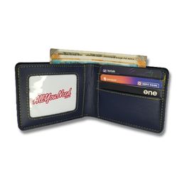 just in trendz Personalized Wallet with Charms Customized Faux Leather (Blue) Wallet, Pen and Keychain Set for Men (3 in 1 Combo) Name Engraved Pocket Purse image 4