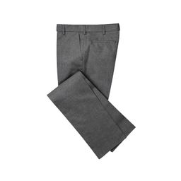 ruby fabrics linings Unstitched Solid Wrinkleless Light-weight Suiting Worsted Grey Trouser Fabric(2 Meter Fabric) image 4
