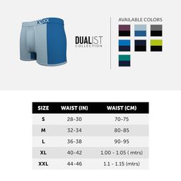 xyxx Men's Dualist Micromodal Regular Fit Colorblock Antimicrobial Trunks with No Marks Waistband (Pack of 5) image 5