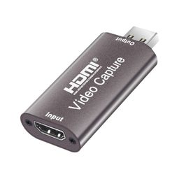 Microware Audio Video HDMI Capture Cards, HDMI to USB 2.0, HDMI Capture Device 1080p60, Record via DSLR Camcorder for High Definition Acquisition, Live Broadcasting and More, Game Capture Card image 1