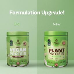 Origin Nutrition 100% Natural Plant Protein Powder, Unflavoured with 25g Plant Based Protein, Gluten Free, Dairy Free, No Added Sugar, Soy Free, Non - GMO, Jain, 8 Servings, 260g image 3