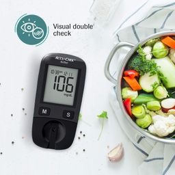 Accu-Chek Glucometer with Active Strips - 160 Strips (Multicolor) image 5