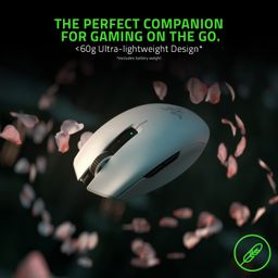 Razer Orochi V2 Mobile Wireless Gaming Mouse with up to 950 Hours of Battery Life with 18000 DPI- White I RZ01-03730400-R3A1 image 2