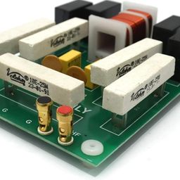 Heavy Duty 1 Way Crossover Filters Audio Speaker Frequency Divider Full Range image 1