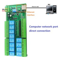 ubersweet IP Network Controller, 7 Instructions 12 DIO 9600BPS 2 in 1 24V RS485 Relay Switch Module 3 Check Modes for 64 Devices in Parallel image 4