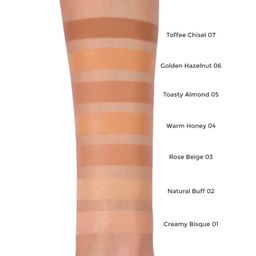 Nykaa Skin Genius Buildable Coverage Foundation Suitable for All Skin Types Stick Matte 07 Toffee Chisel image 4