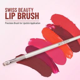 Swiss Beauty Lip Brush with Soft & Synthetic Bristles | Ideal for Cream and Liquid products | Easy to hold & Precise application image 2