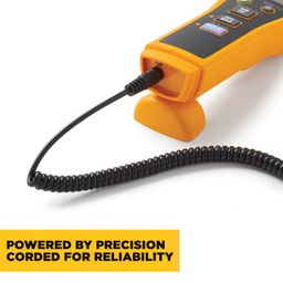 Fluke 972B Digital Temperature Humidity Meter, (Thermo-Hygro Meter) with Dew Point & Wet-Bulb Measurement Backlit LCD Display 99 Memory Storage Min-Max-Data Hold with 1 Year Replacement Warranty image 3
