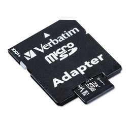 Verbatim 44084 Micro SDXC UHS-1 Memory Card 64GB with Adaptor | for Tablet, Camera, Smartphone, Mobile, Laptop | Data Storage, Backup, Photos, Music, Video image 4