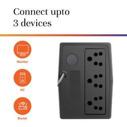 VERTIV Liebert ITON CX 600VA /360W, 230V UPS, an Effective Power Backup for Home Office, Desktop PC & Your WiFi Router image 4