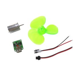 LOOM TREE Small Wind Generator Alternator USB Phone Charger Solar Power Teaching Model image 3