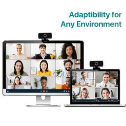 peoplelink Galaxy C50, Webcam - 2K Video, Angle of View110°, Noise Reduction Mic, Plug & Play - Ideal for Professional Video Conferencing,Stream & Gaming, Plug and Play Multi-Platform Compatibility image 5