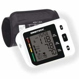 AMBITECH Fully BP-003 Automatic Arm-Type BP Monitor With 2 Year Replacement Warranty (Made In India), Multicolour image 1