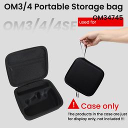Stabilizer Storage Bag for DJI Osmo Mobile 3, EVA Hard Case Shell Osmo Case Om 4 Se Gimbal Case Portable Phone Stabilizer Carrying Case for DJI osmo Mobile 3/ Mobile 4/ OM 4 SE(Case Only) image 2