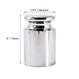 hfs HFS(R) M2 Class Chrome Scale Calibration Weight (1000G) image 3