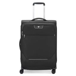roncato Joy Range Nero Color Soft Case Polyester Medium Size Luggage image 2