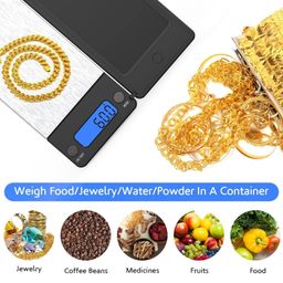 fING Digital Scale With Notepad, Jewellery Weighing Pocket Scale with LCD Display Writing Tablet, 2 in 1 Genesis Digital Scale with writing pad | Kitchen For Fruits & more image 4