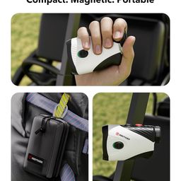 REDTIGER Golf Rangefinder, 1200 Yards Laser with Slope Tech Range Finder, Flag Pole Vibration Lock, 7X Zoom, Rechargeable Rangefinder with Magnetic-Attached image 5