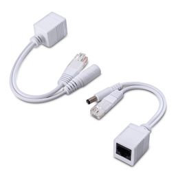 LipiWorld Power Over Ethernet Poe Injector Splitter Adapter Poe Cables for Internet Protocol Camera, White image 2