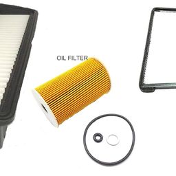 OGLS AIR FILTER + OIL FILTER + AC FILTER SET OF 3 PCS COMPATIBLE WITH XCENT DIESEL image 2