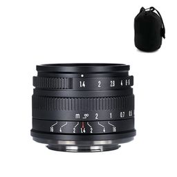 7artisans 35mm F1.4 APS-C Manual Focus Fuji X Mount Lens for Fuji X-T30, X-T4, X-T3, X-T10, X-T20, X-A1, X-A10, X-A2, X-A3, X-A5, X-A7, X-M1, X-M2, X-H1, X-T1, X-T10, X-T2, X-T20 image 1