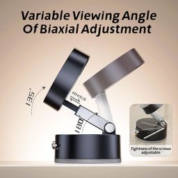 amblic Magnetic Mobile Holder for Car, Phone Holder for Winshield and Dashboard with Secure Grip Car Phone Mount & Adjustable Foldable Strong Magnet Mount for All Smartphones image 2