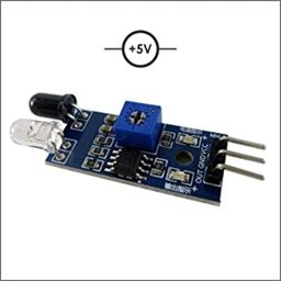 Robotbanao IR Infrared Obstacle Avoidance Sensor Module for Smart Car Robot 3-wire, IR Sensor, ir sensor module image 4