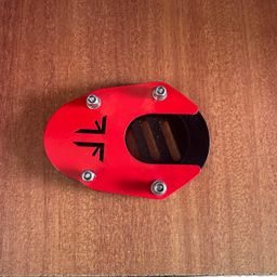 S4-Teck Side Stand Extender Shoe for Triumph Speed 400 image 1