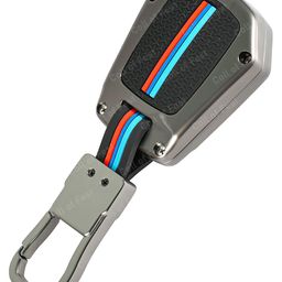 Coll of Fest Metal Silicon Car Key Cover Compatible With Honda City, I-Vtec, I-VTEC, Amaze, WRV, CRV, Jazz Etc 2 Button Smart Key Special Feature Visible In Low-Light Condition,Black image 5