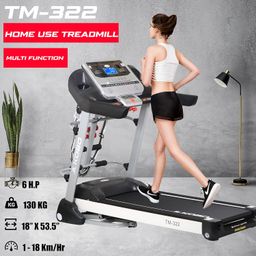 Kobo Auto Incline 3 HP - 6 HP Peak DC Motorised Treadmill Multi Function for Home Use with Bluetooth Connectivity APP, Free Installation Assistance image 2